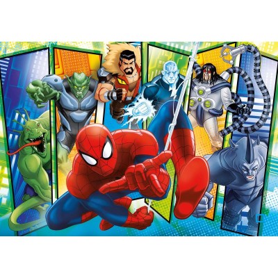 Spiderman - puzzle maxi 104 pièces spiderman sinister 6 - cle23704.3  Clementoni    620746
